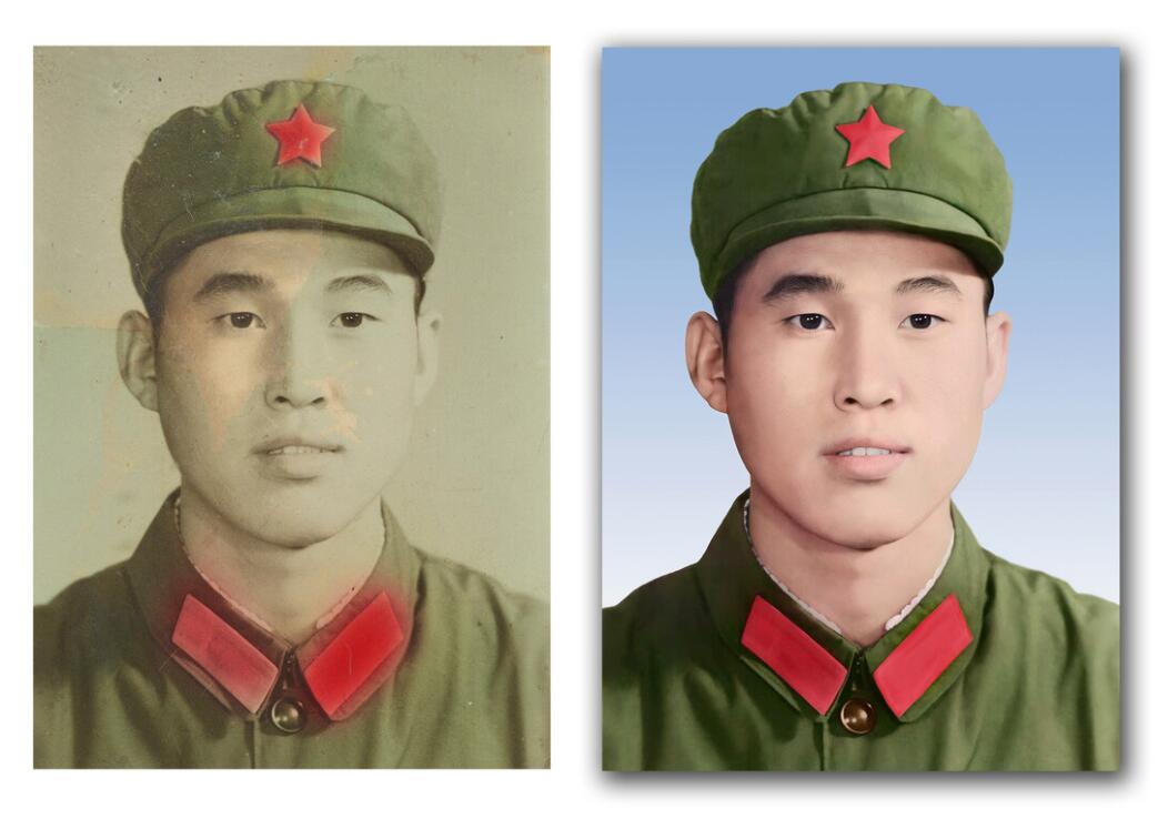 郊区破损照片修复-18